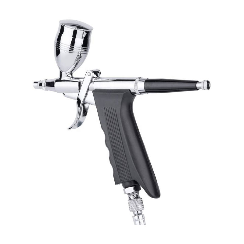 Tay cầm súng lục Airbrush Airbrush Paint Tay cầm, 2CC, 5CC và 13CC với 3 cốc khác nhau