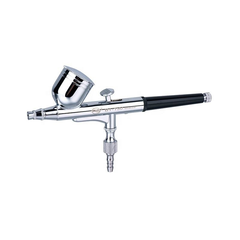 Bộ dụng cụ airbrush hành động kép tất cả trong một với vòi phun kim 0,2mm 0,3mm và 0,5mm cho nghệ thuật, móng tay và bức tranh chi tiết